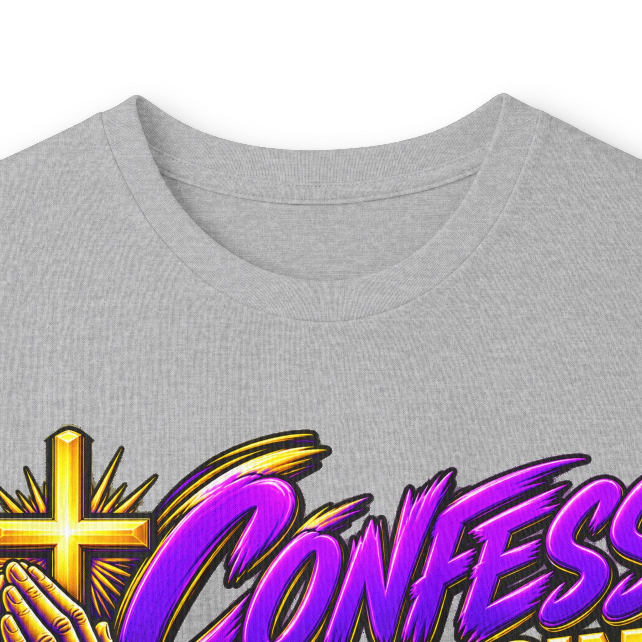 Confess & Be Saved — Acts 4:12 Long-Sleeve Tee