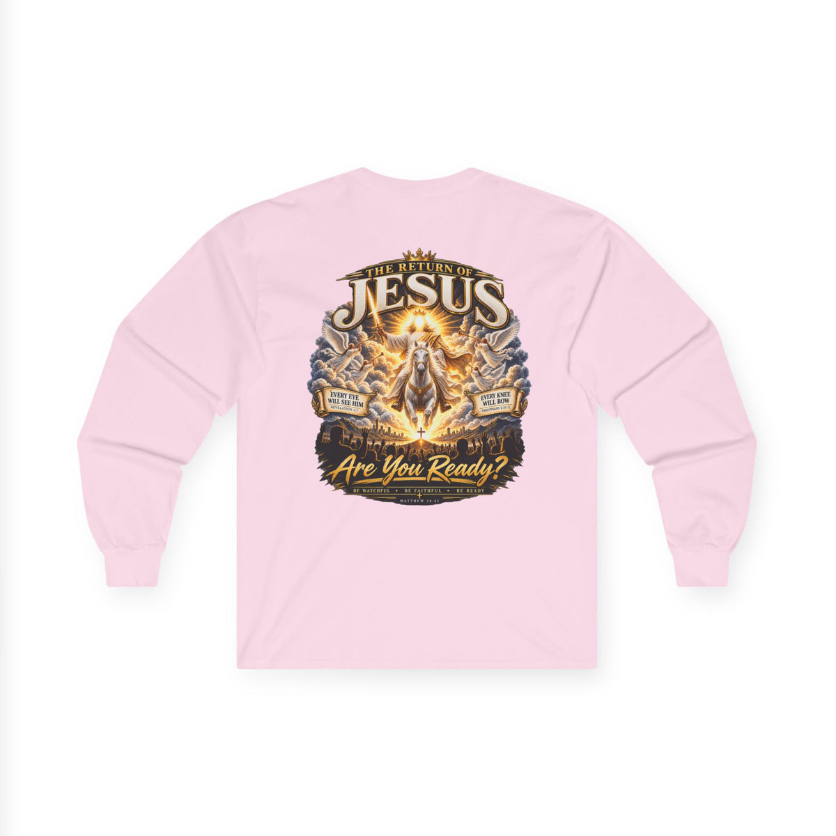 Nothing Can Stop the Return of Jesus — Long-Sleeve Tee
