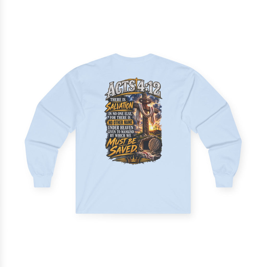 Jesus Died for You, He Rose for You — Salvation Long-Sleeve Tee