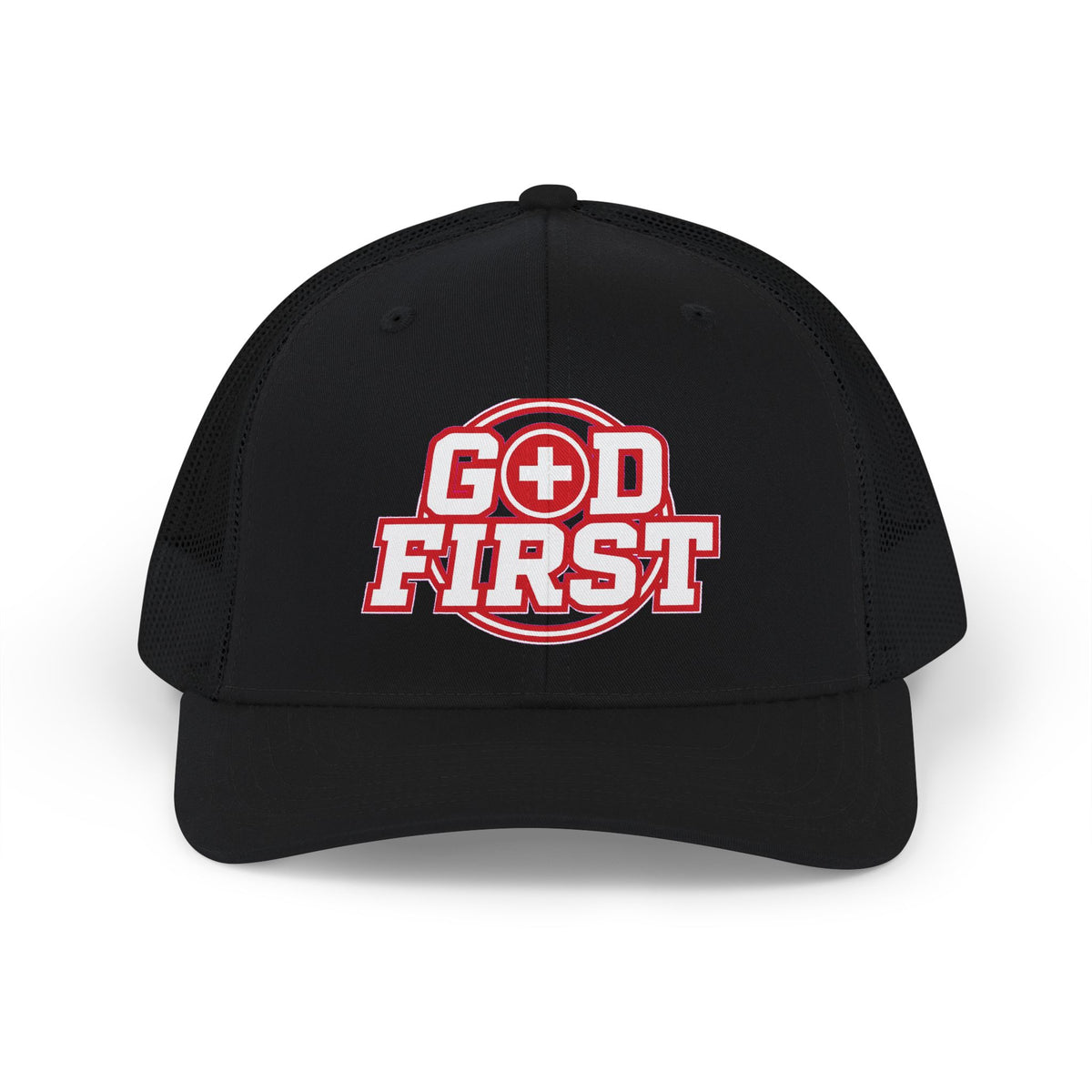 God First Snapback Trucker Cap