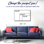 Jesus Running After a Lost Lamb — Faith Canvas Wall Art