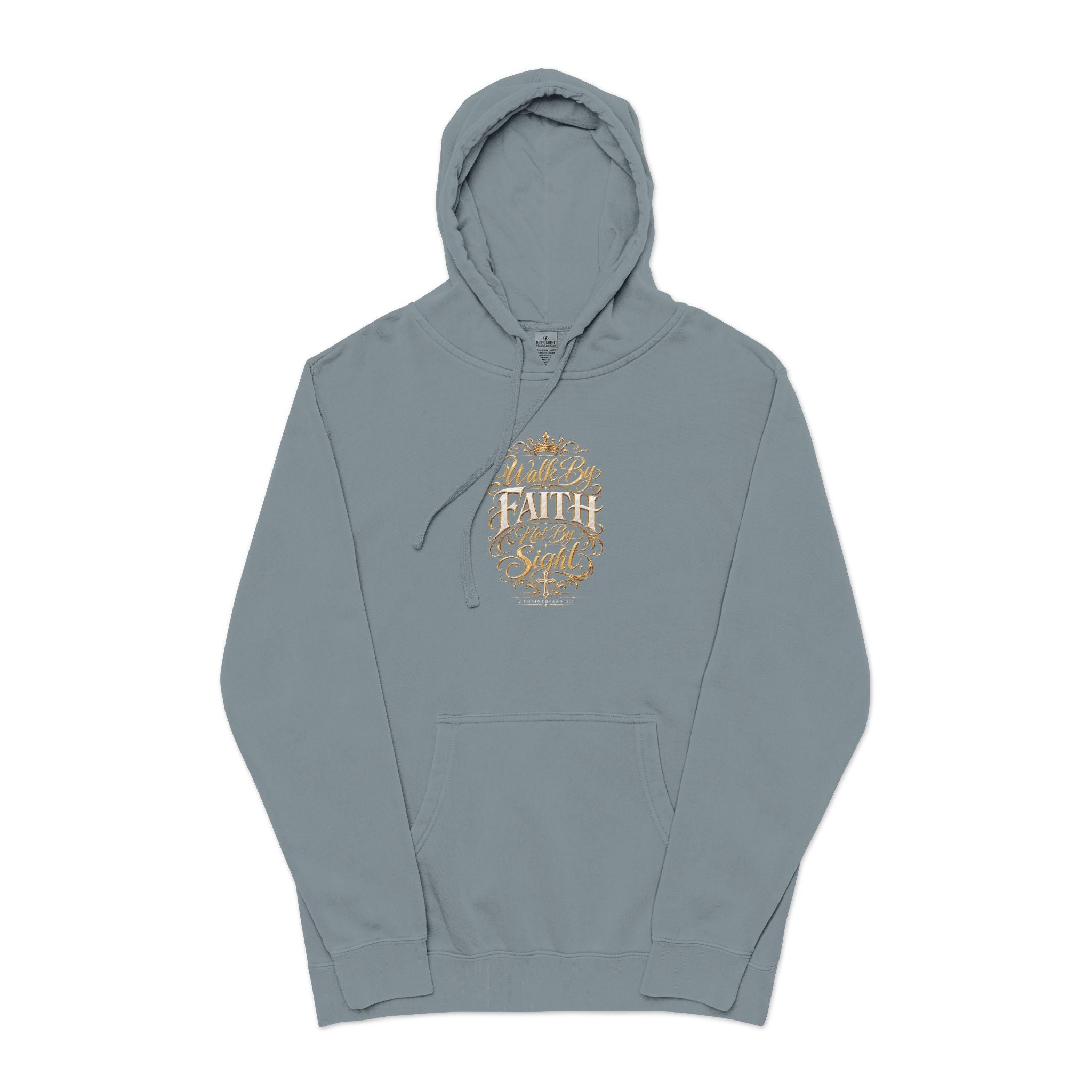 God Is Still in Charge — Pigment-Dyed Faith Hoodie