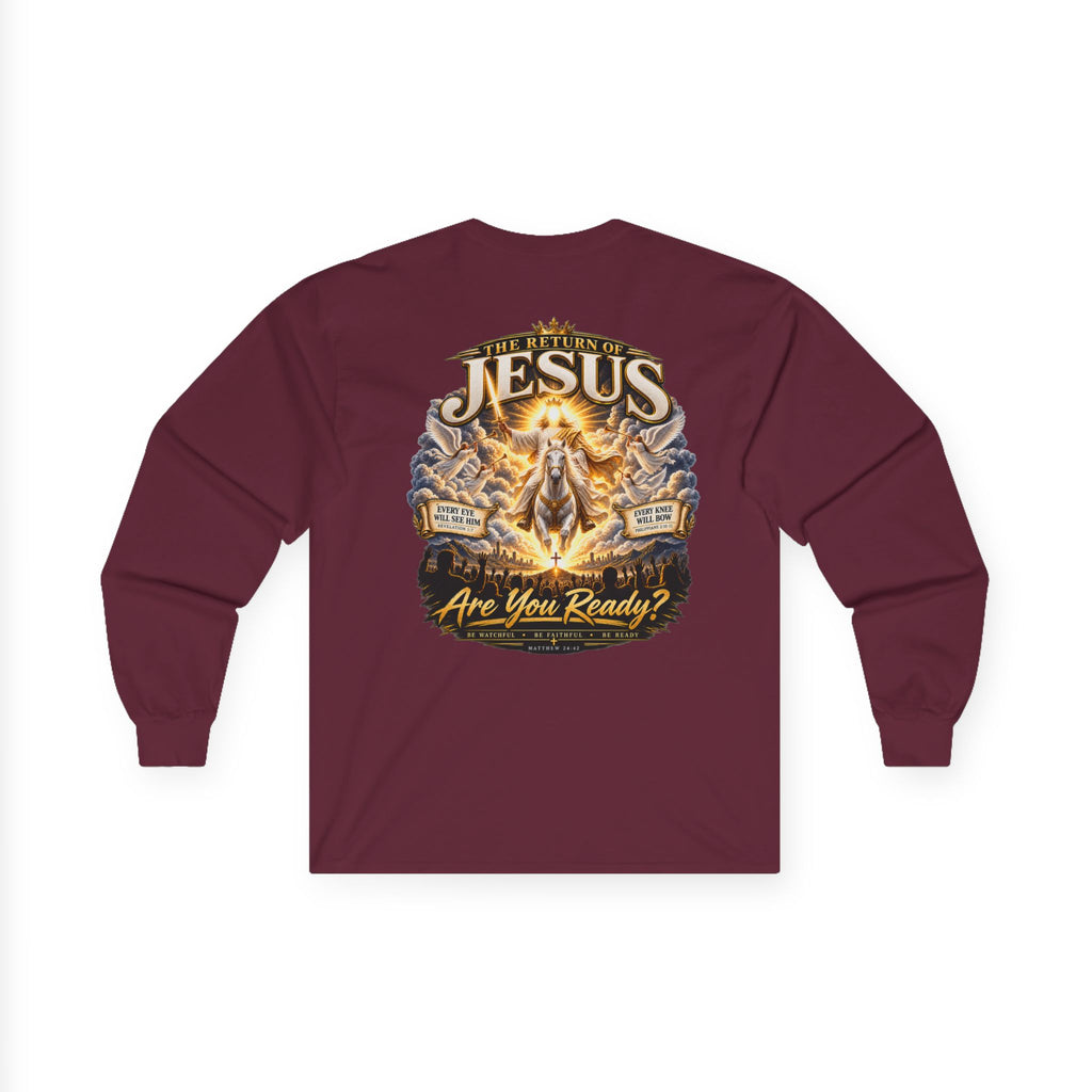 Jesus Returns — Be Ready Long-Sleeve Tee