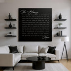 The Blessing — Faith Sign Canvas Wall Art