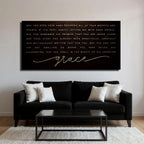 Unending Grace — Christian Canvas Wall Art