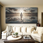 Walking on Water — Faith Canvas Wall Art