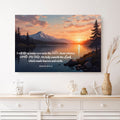 Psalm 121:1-2 Scripture Canvas Wall Art