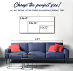 The Parting — Faith Canvas Wall Art