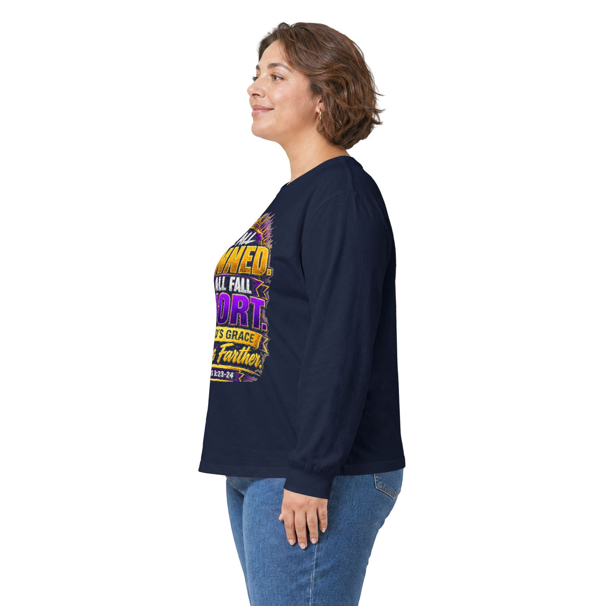Sinned Short — Acts 4:12 Long-Sleeve Tee