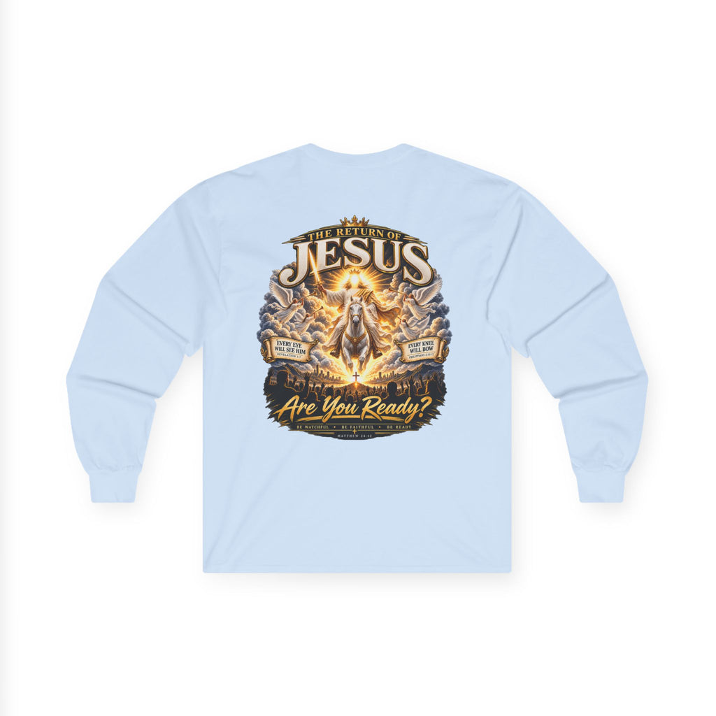 You Can't Outrun Eternity — Jesus Is Coming Long-Sleeve Tee