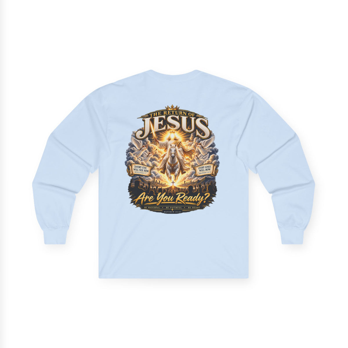 You Can't Outrun Eternity — Jesus Is Coming Long-Sleeve Tee