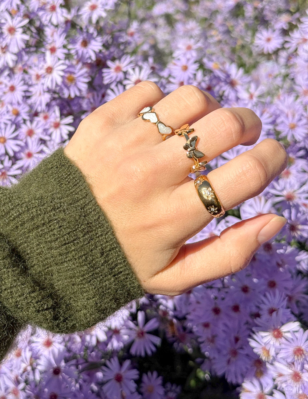Butterfly Flight Ring — Romans 12:2