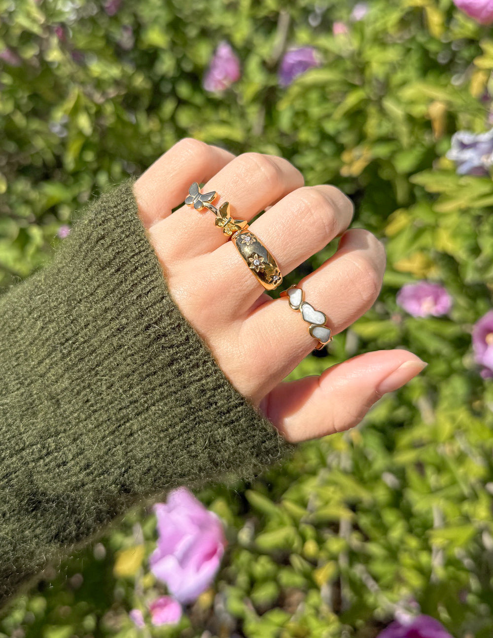 Butterfly Flight Ring — Romans 12:2