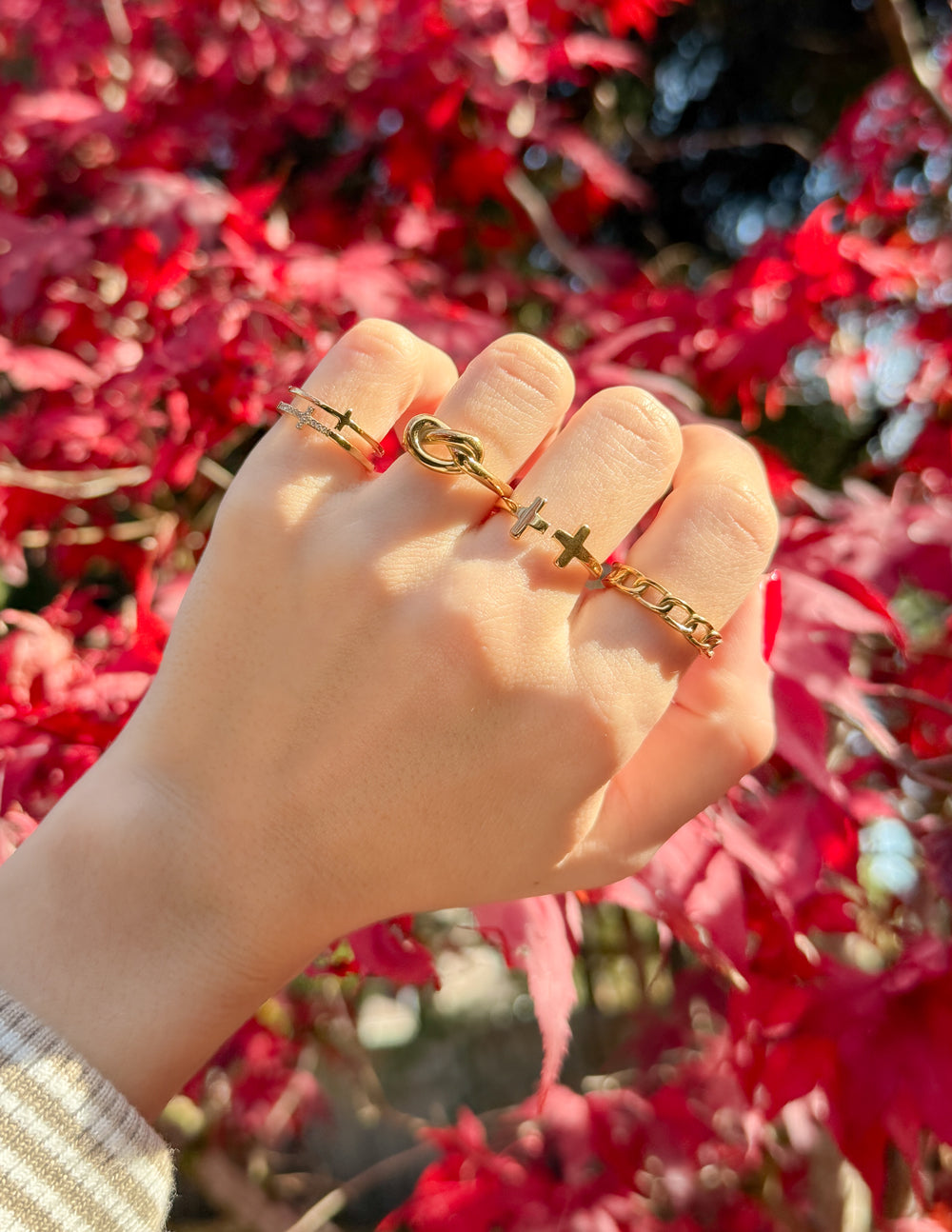 Eternal Cross Ring — Hope in Jesus