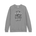 God Is Still in Charge — Inspirational Christian Crewneck Sweatshirt
