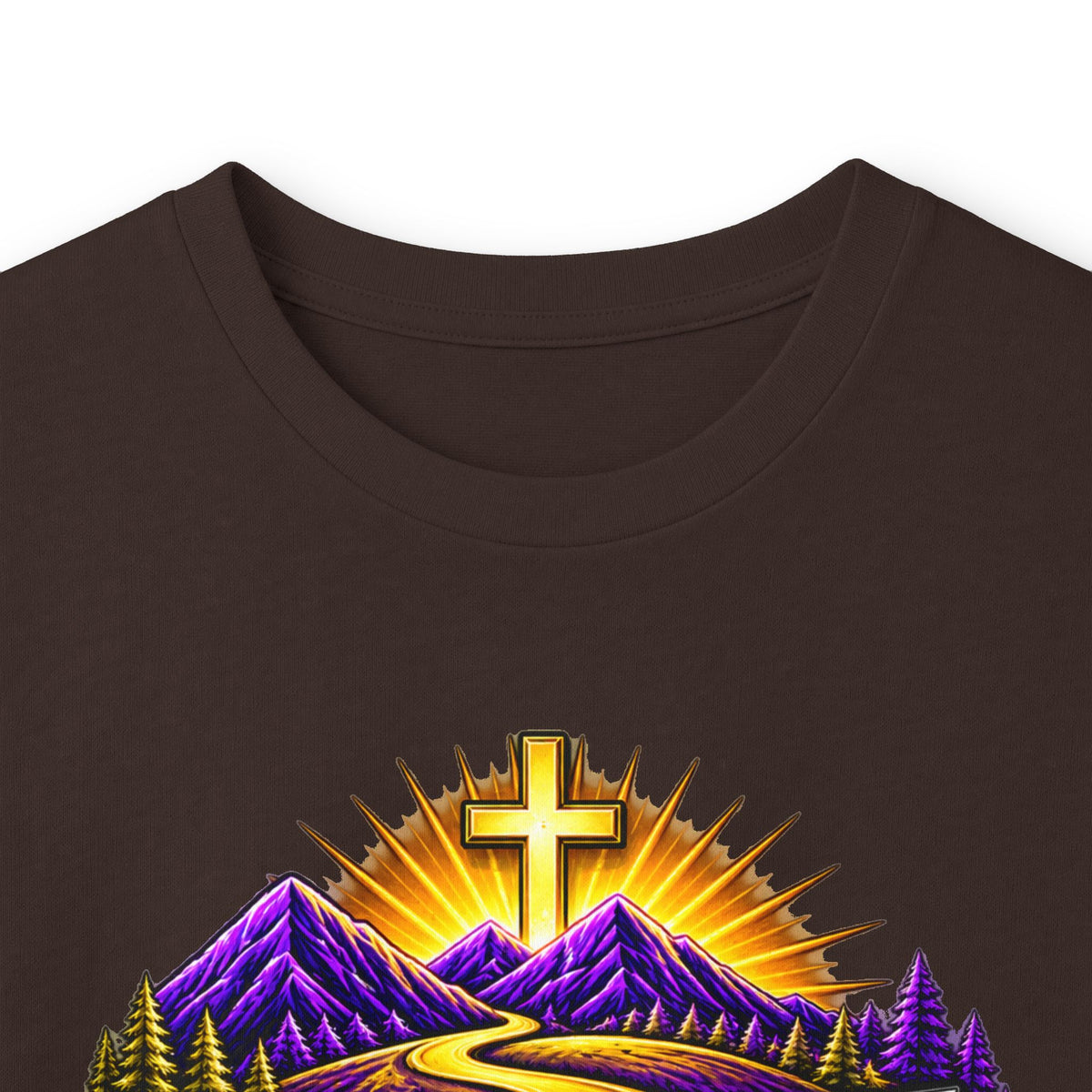 Long Sleeve Tee — "Found" Christian Faith Design (Acts 4:12)