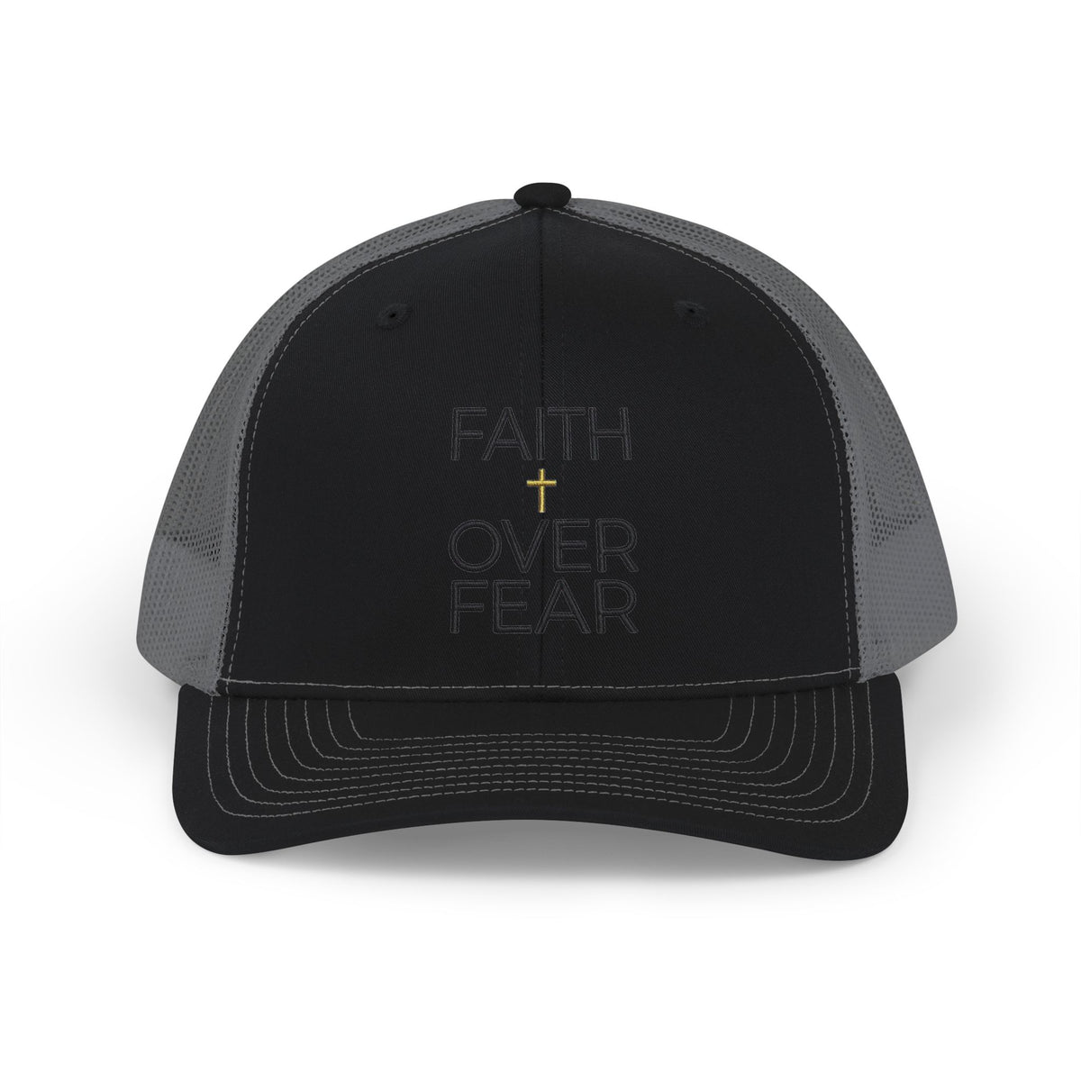 Faith Over Fear Snapback Trucker Cap