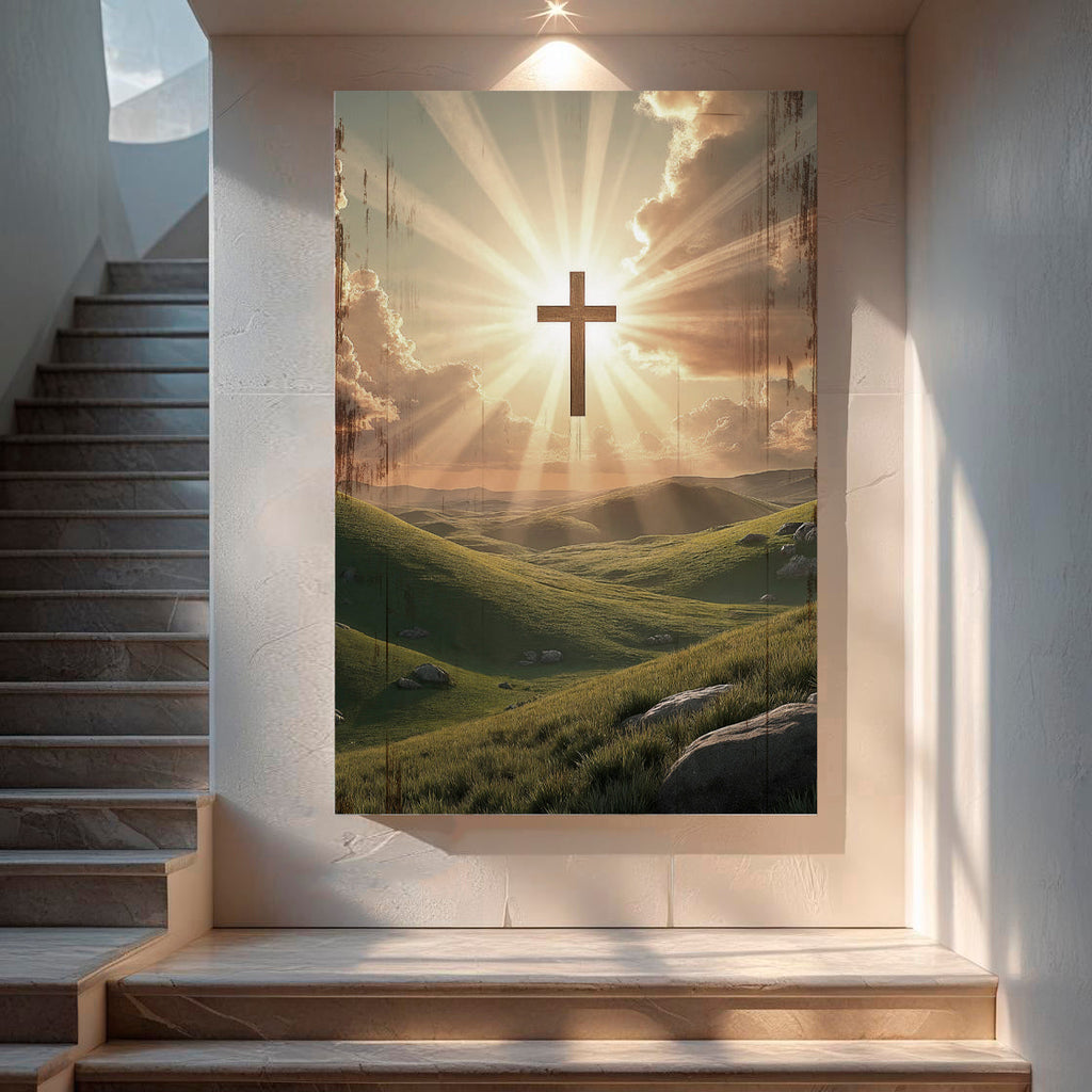 Amazing Grace Christian Canvas Wall Art