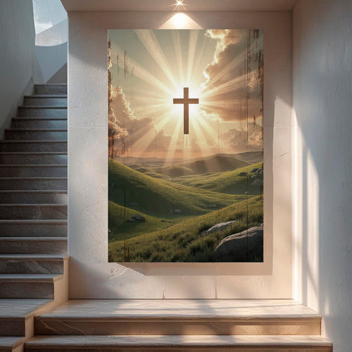 Amazing Grace Christian Canvas Wall Art