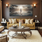 Walking on Water — Faith Canvas Wall Art