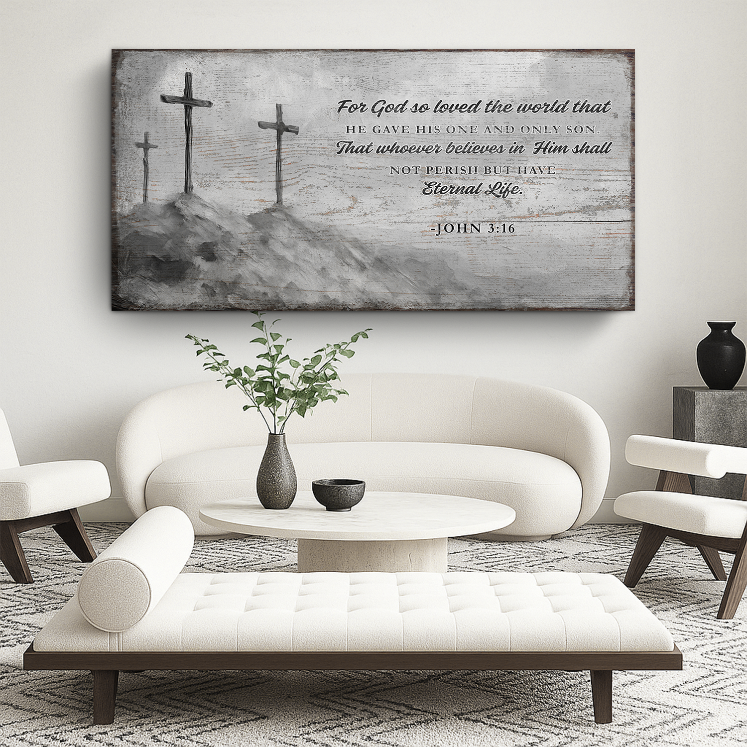 John 3:16 – For God So Loved the World Faith Sign