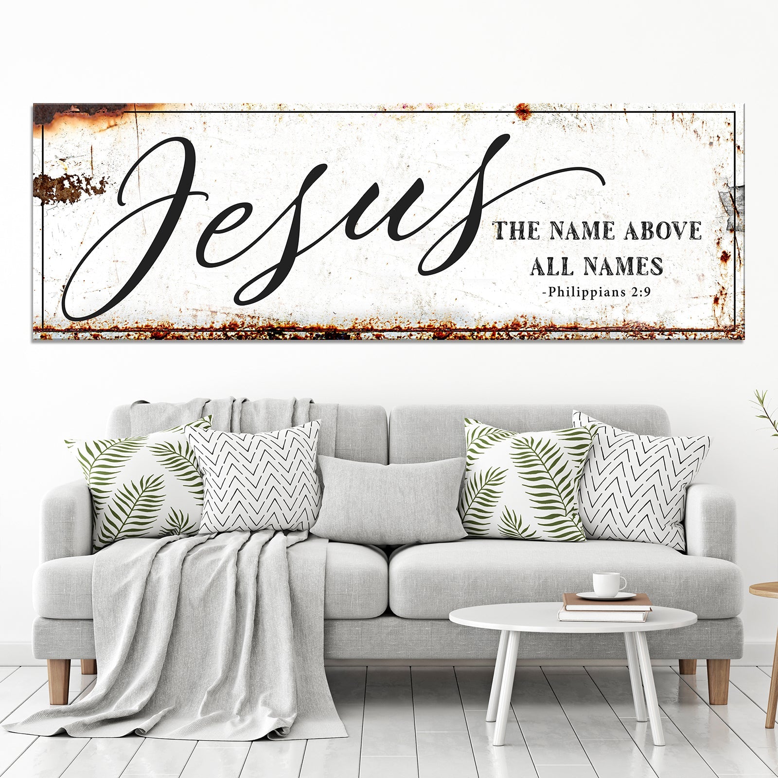 Jesus the Name Above All Names – Philippians 2:9 Faith Sign