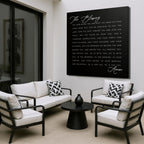 The Blessing — Faith Sign Canvas Wall Art