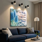 Psalm 136:1 — Give Thanks to the Lord Canvas Wall Art