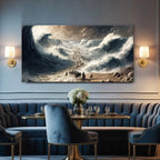 The Parting — Faith Canvas Wall Art IV