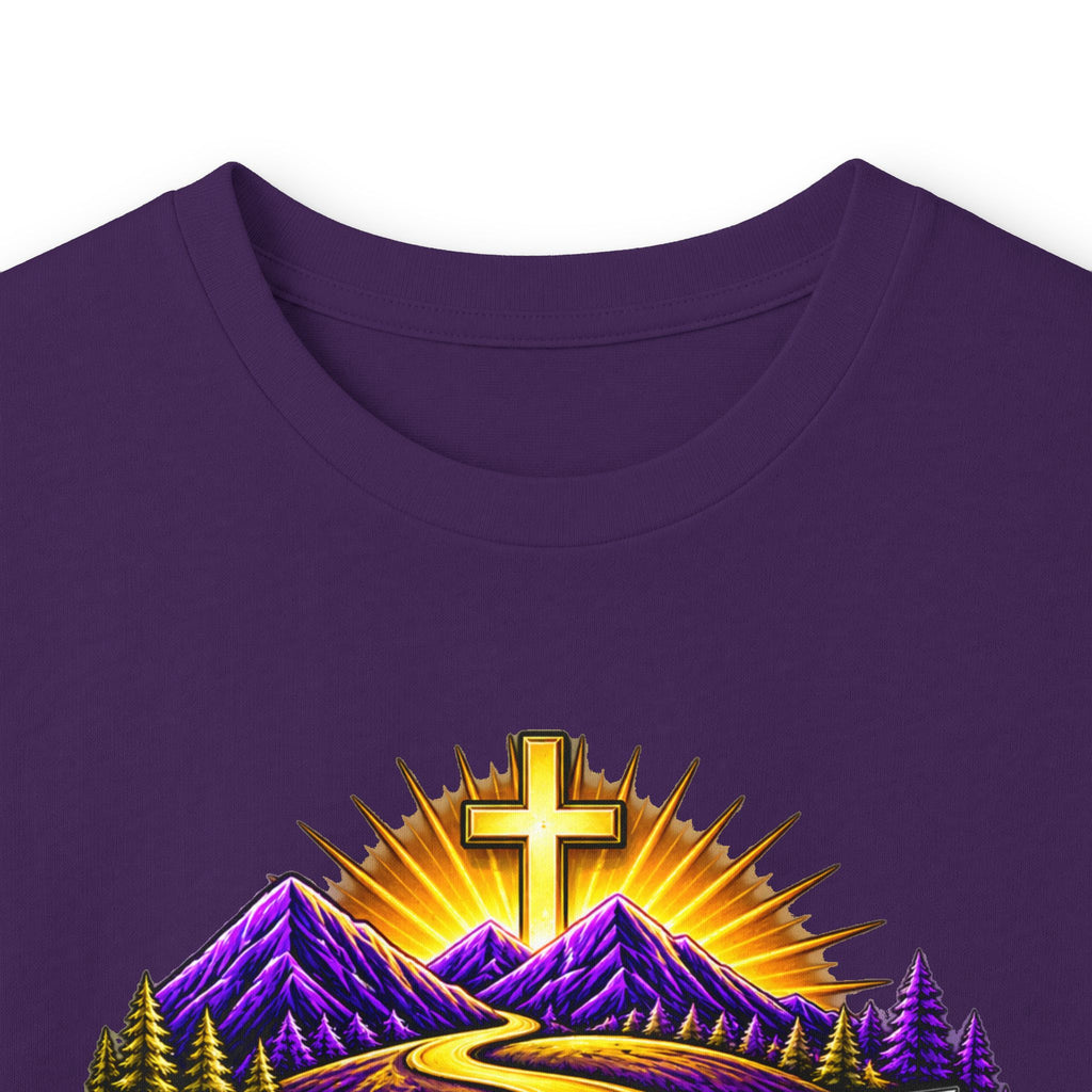 Long Sleeve Tee — "Found" Christian Faith Design (Acts 4:12)
