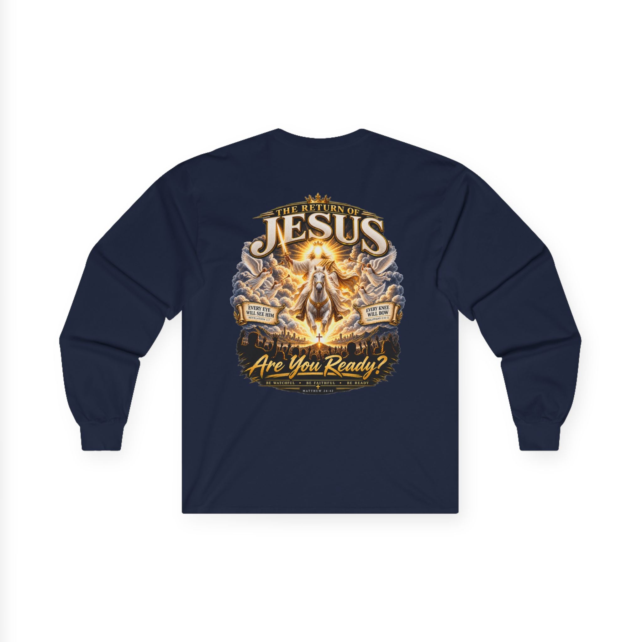 You Can't Outrun Eternity — Jesus Is Coming Long-Sleeve Tee