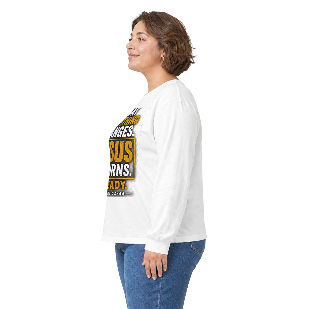 Jesus Returns — Be Ready Long-Sleeve Tee