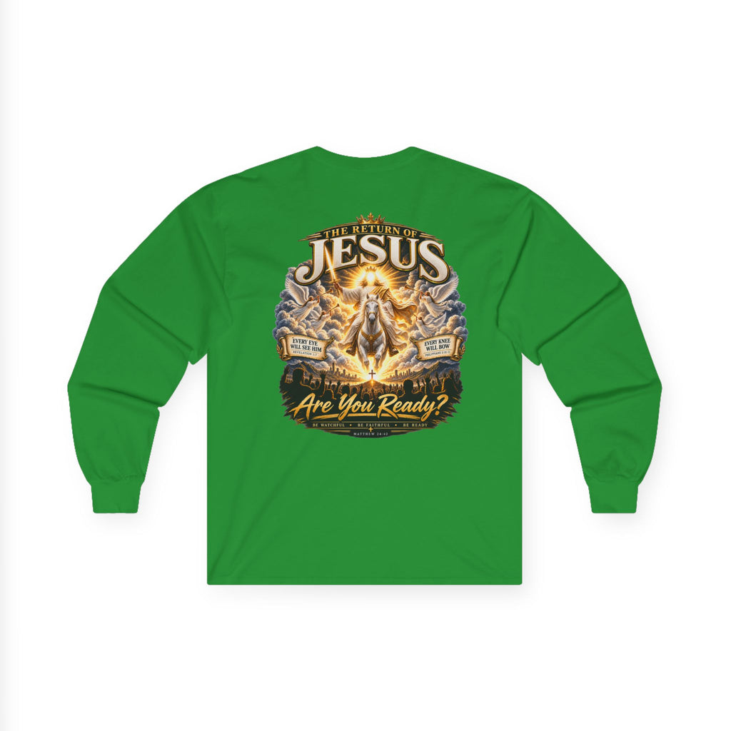 Jesus Returns — Be Ready Long-Sleeve Tee
