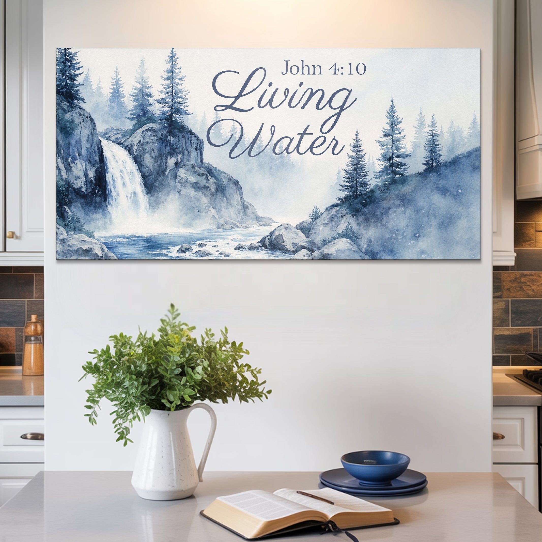 Living Water – John 4:10 Faith Sign