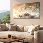 He Is Risen — Faith Canvas Wall Art