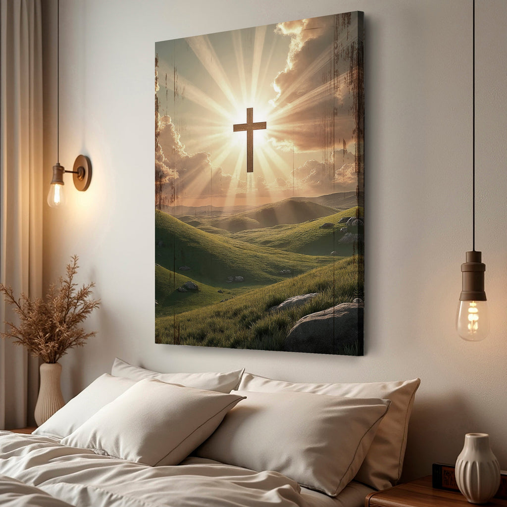 Amazing Grace Christian Canvas Wall Art