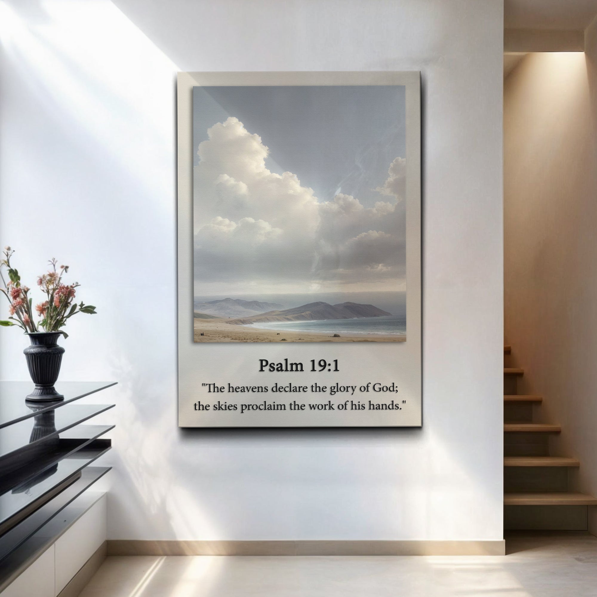 Psalm 19:1 – The Heavens Declare the Glory of God Faith Sign