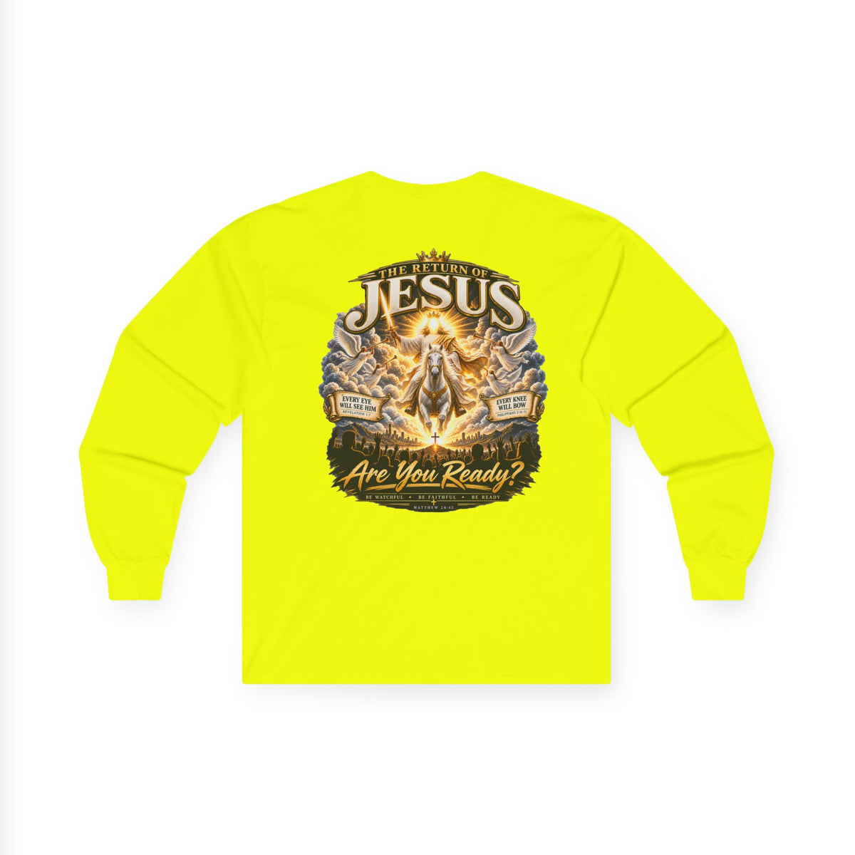 Jesus Returns — Be Ready Long-Sleeve Tee