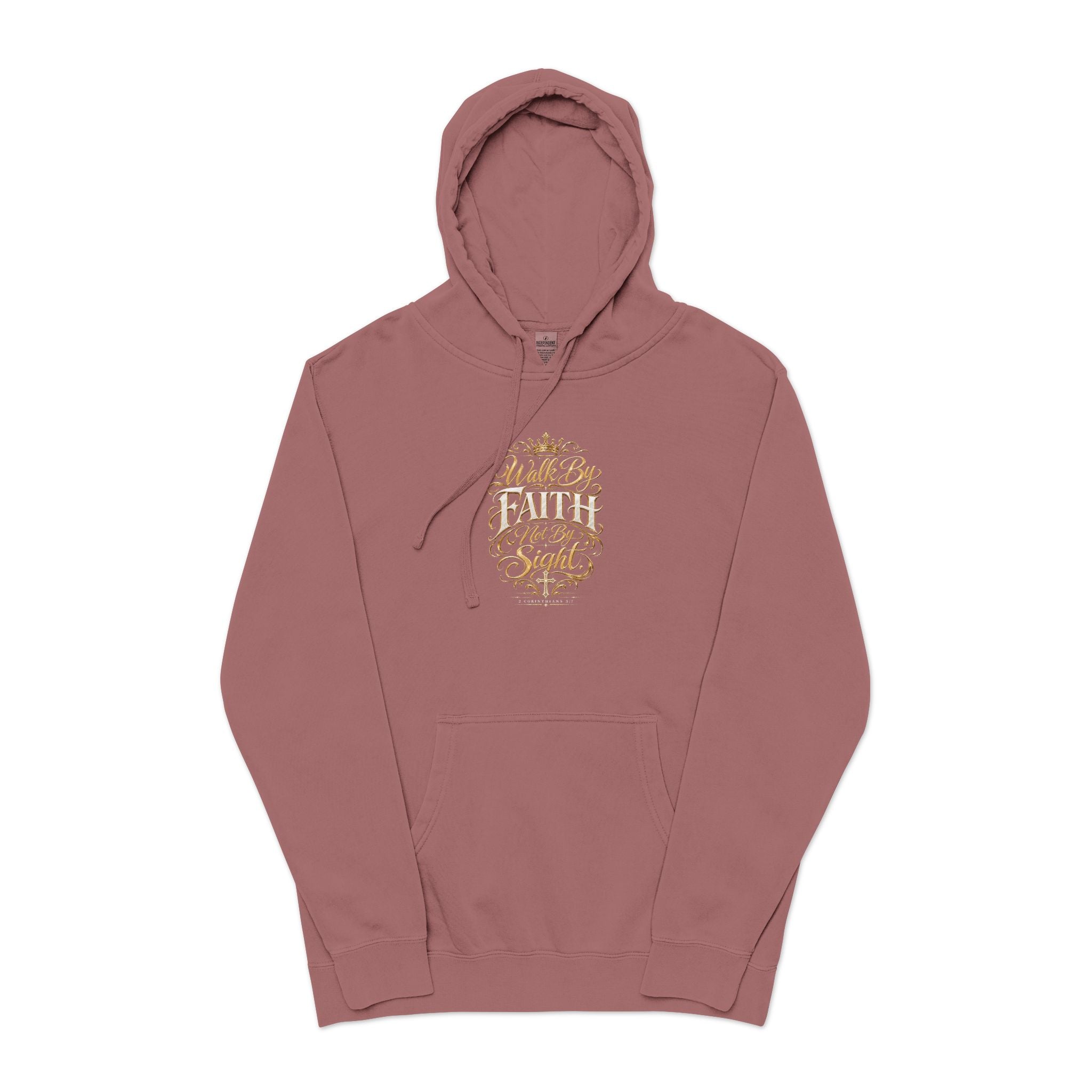 God Is Still in Charge — Pigment-Dyed Faith Hoodie