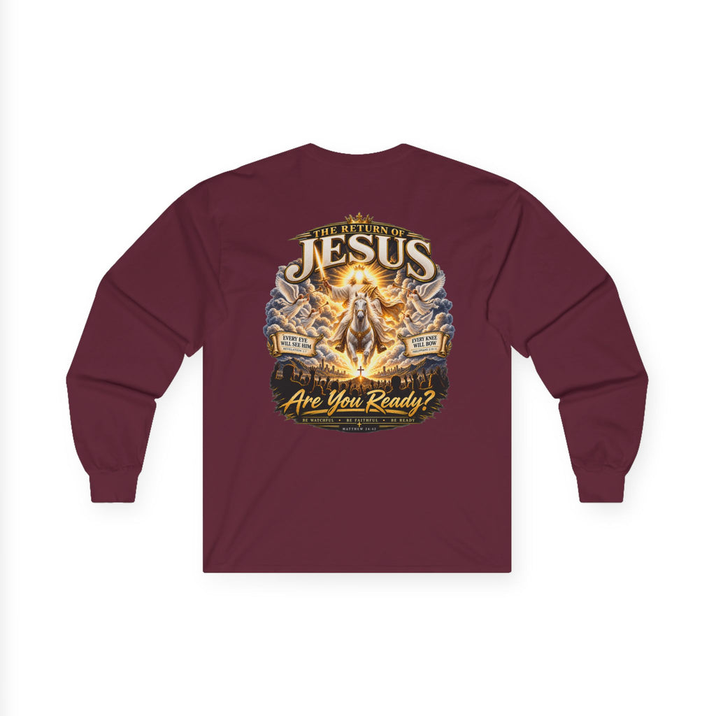 Nothing Can Stop the Return of Jesus — Long-Sleeve Tee