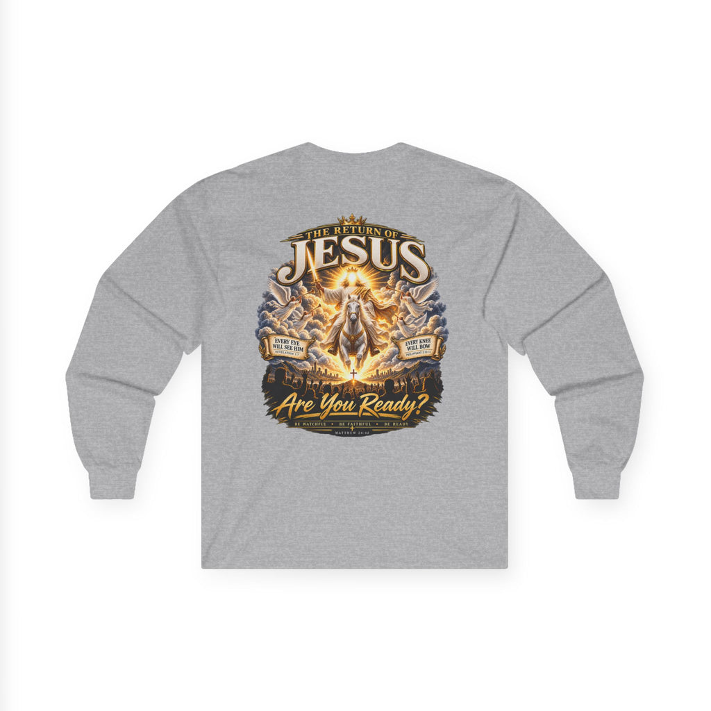 You Can't Outrun Eternity — Jesus Is Coming Long-Sleeve Tee