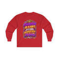 Salvation Is a Gift Through Jesus — Acts 4:12 Long-Sleeve Tee