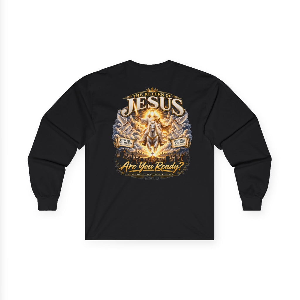 Jesus Returns — Be Ready Long-Sleeve Tee