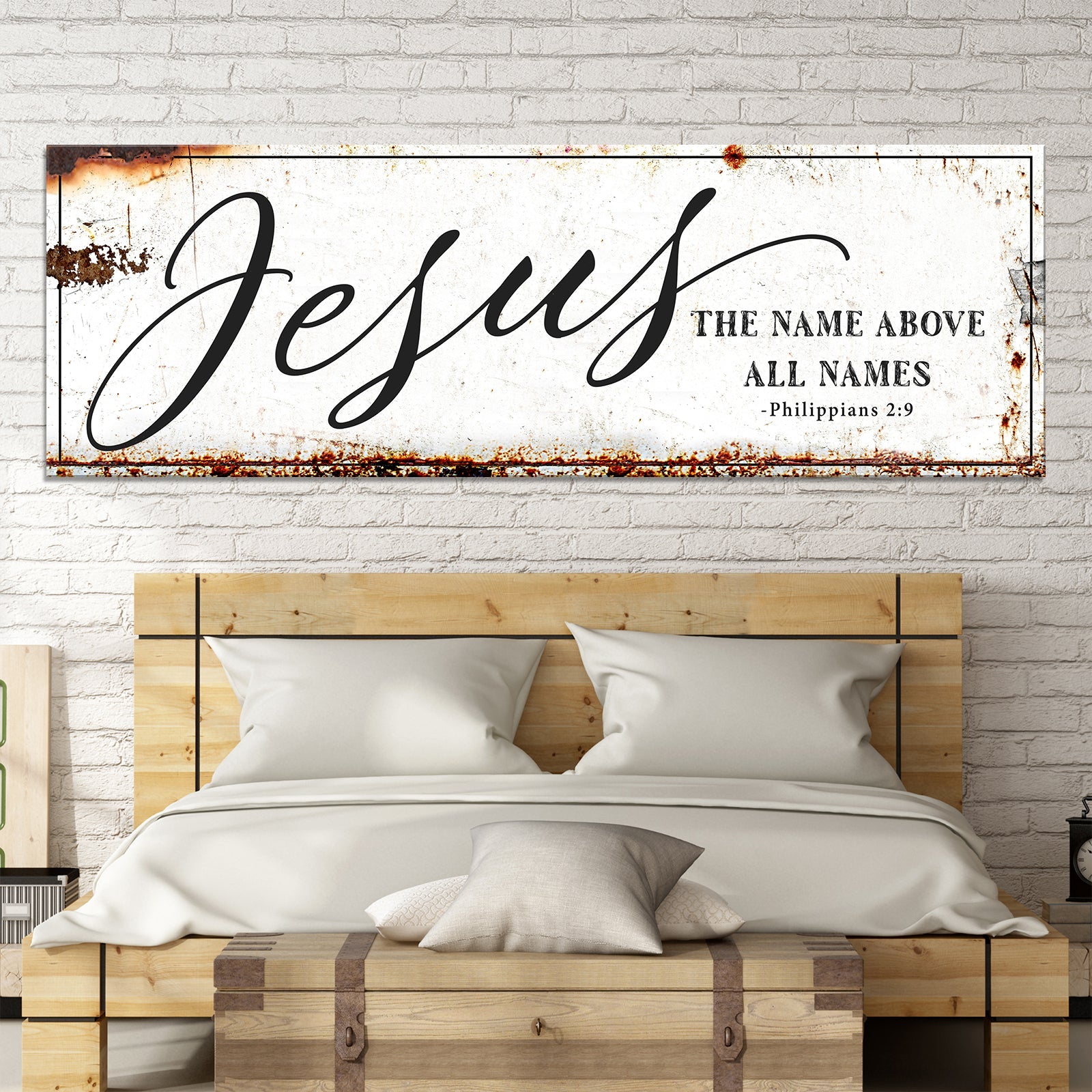 Jesus the Name Above All Names – Philippians 2:9 Faith Sign
