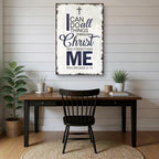 Philippians 4:13 — I Can Do All Things Through Christ Canvas Wall Art