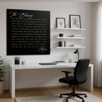 The Blessing — Faith Sign Canvas Wall Art