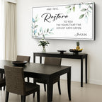 Joel 2:25 — And I Will Restore to You Christian Canvas Wall Art