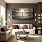 Walking on Water — Faith Canvas Wall Art