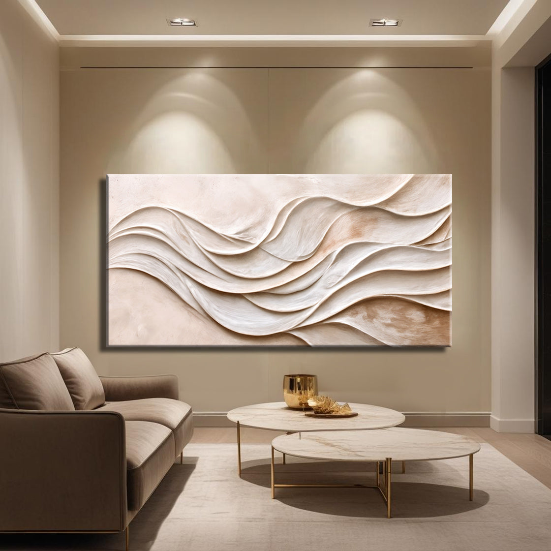 Modern Abstract Minimalist Canvas Wall Art