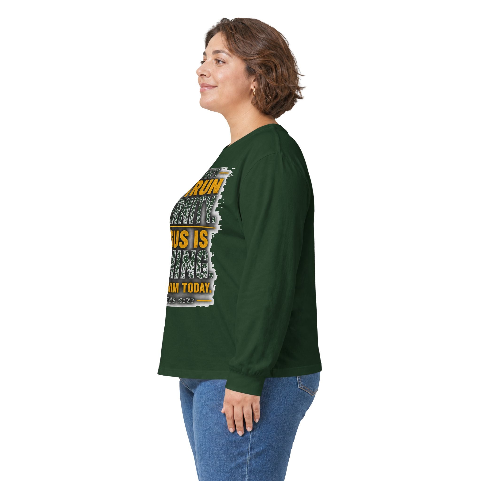 You Can't Outrun Eternity — Jesus Is Coming Long-Sleeve Tee